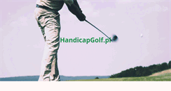 Desktop Screenshot of handicapgolf.pl