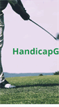 Mobile Screenshot of handicapgolf.pl